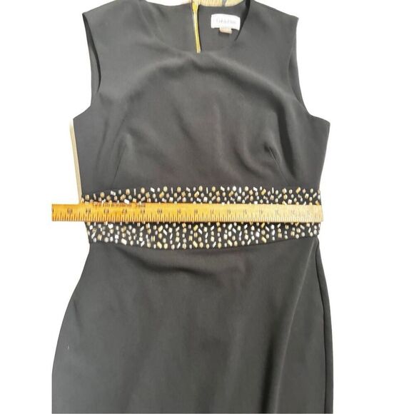 Calvin Klein Black Sleeveless Sheath Dress - Picture 8 of 13